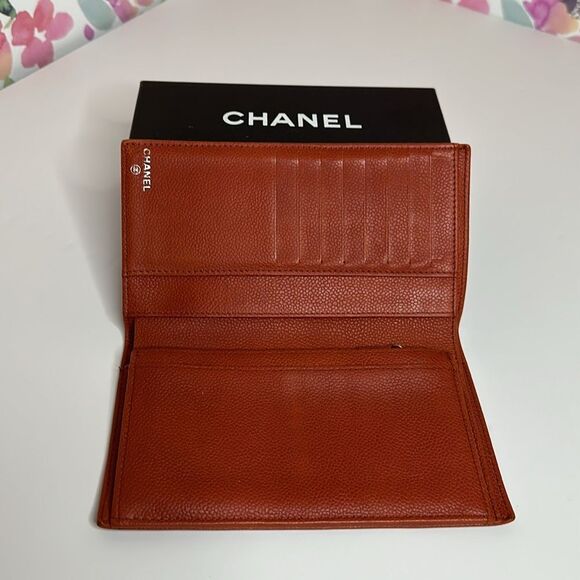 💯Authentic Chanel Caviar Bifold Long Wallet🍀 - Picture 8 of 16